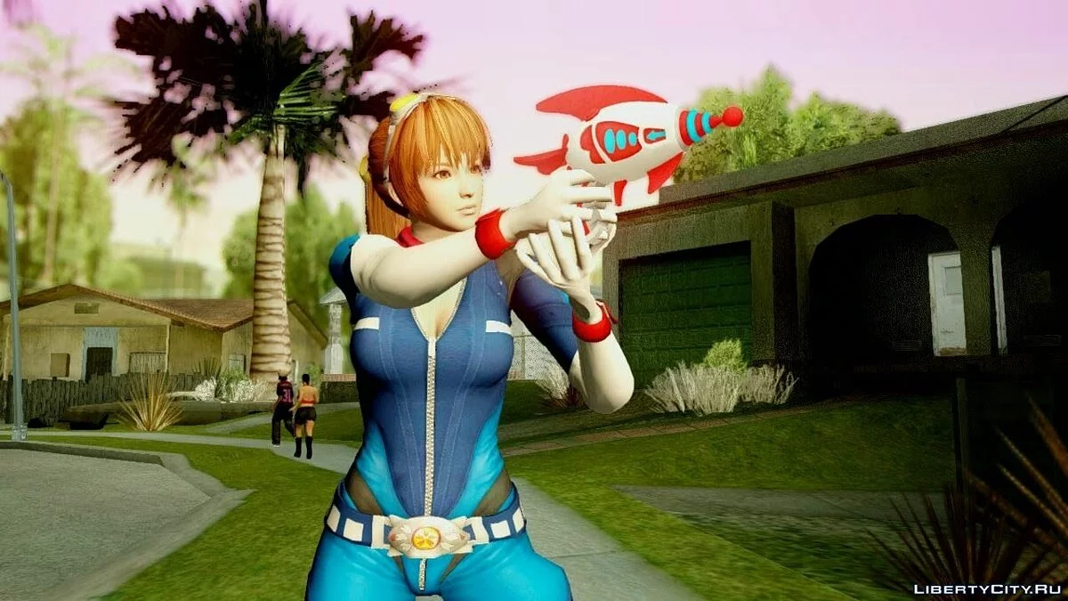 مقاتل كاسومي من Dead Or Alive 5 LR / جي تي إيه سان أندرياس
