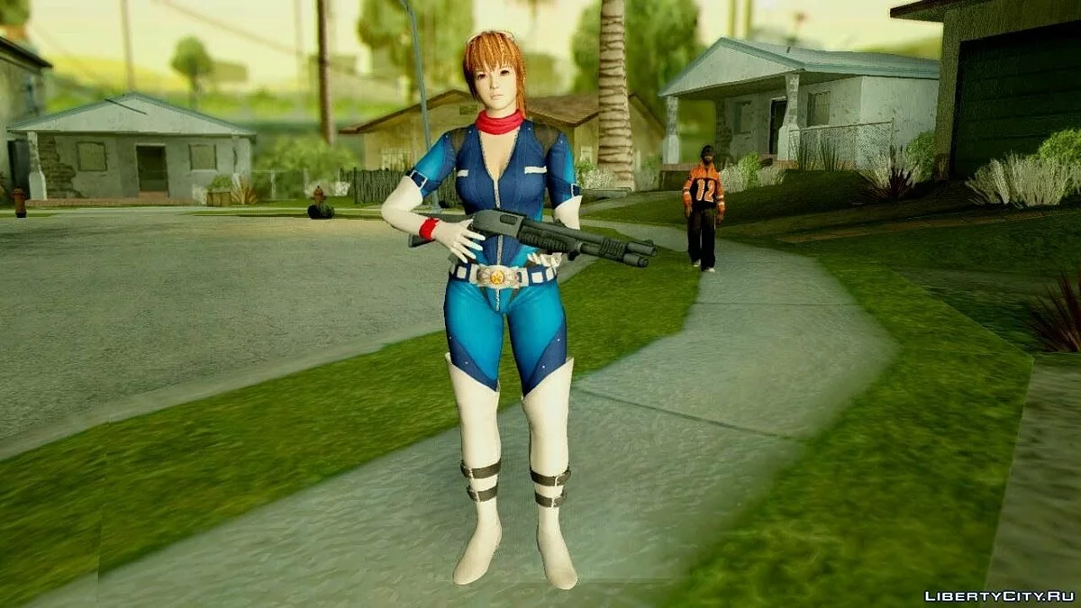مقاتل كاسومي من Dead Or Alive 5 LR / جي تي إيه سان أندرياس