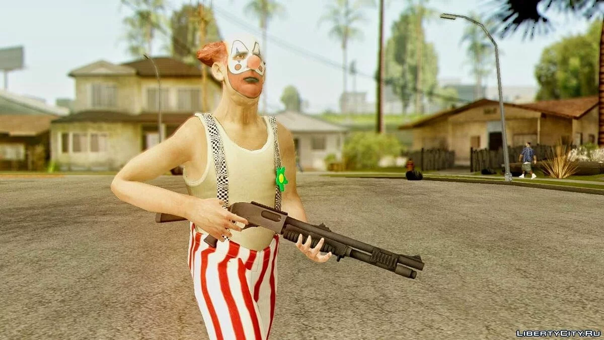 Клоун з Left 4 Dead 2 / GTA San Andreas