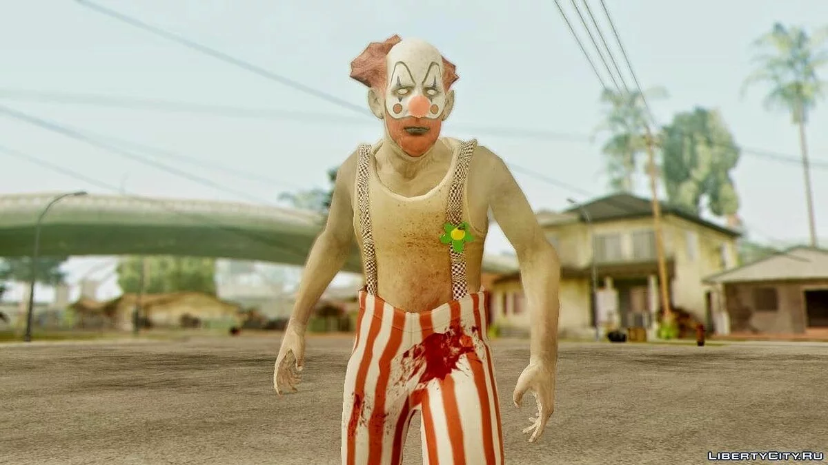 Клоун з Left 4 Dead 2 / GTA San Andreas