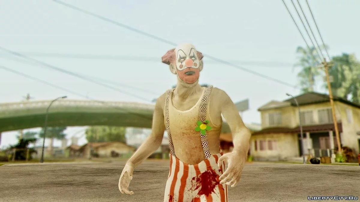 Клоун з Left 4 Dead 2 / GTA San Andreas