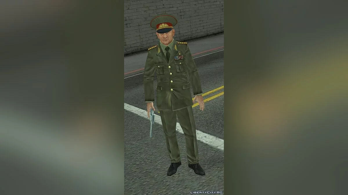 Російський Генерал, конверт з TC's GRFS / GTA San Andreas