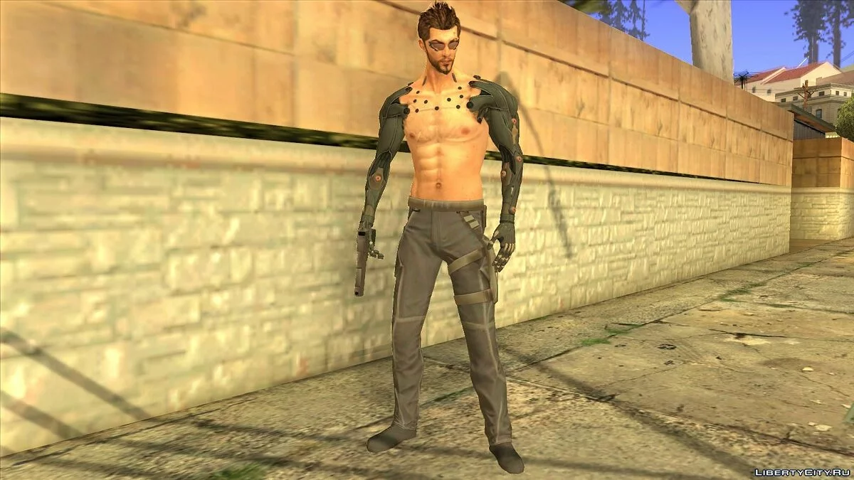 Adam Jensen / GTA San Andreas