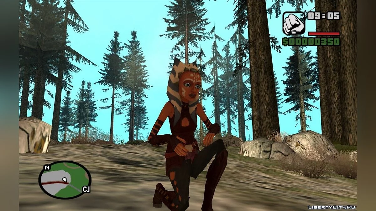 Ahsoka Tano STAR WARS / GTA San Andreas
