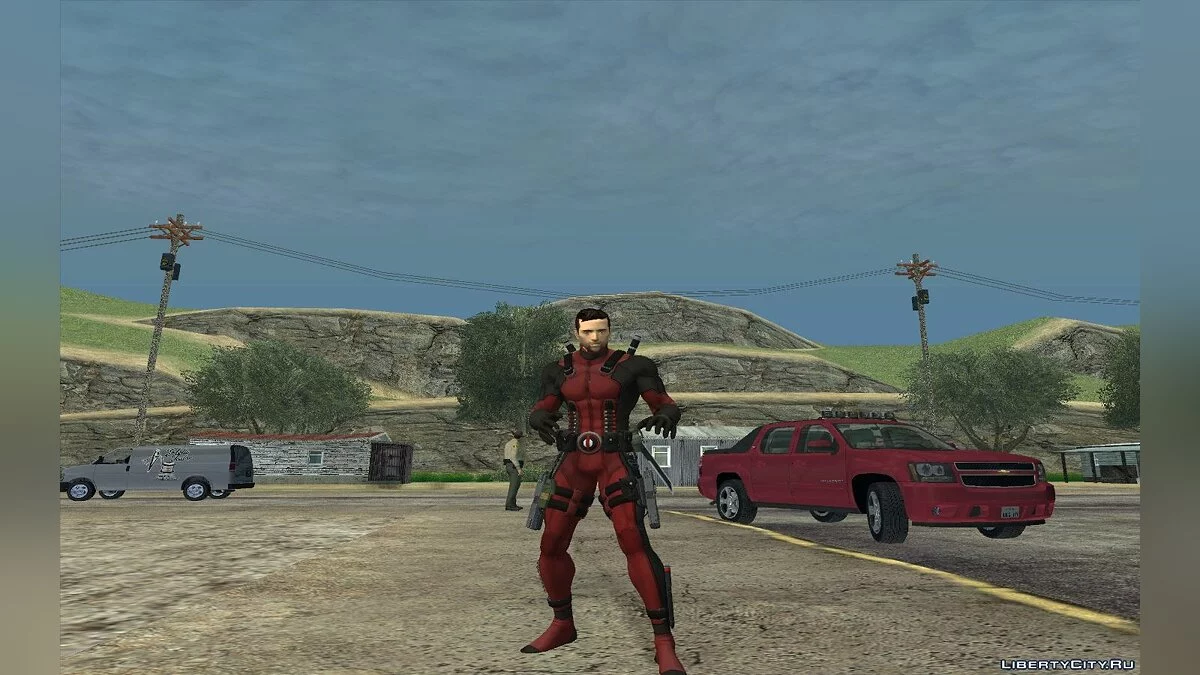 DeadPool (Ryan Reynold) Por LokiBITW / GTA San Andreas