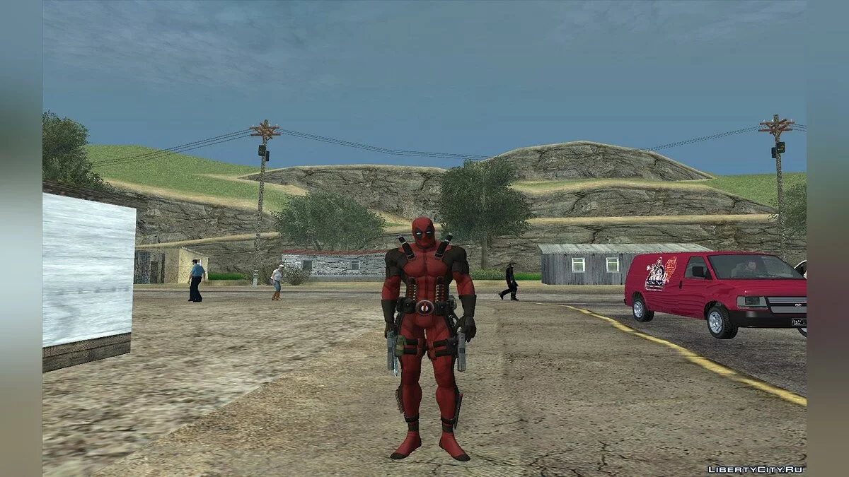DeadPool (Ryan Reynold) Por LokiBITW / GTA San Andreas