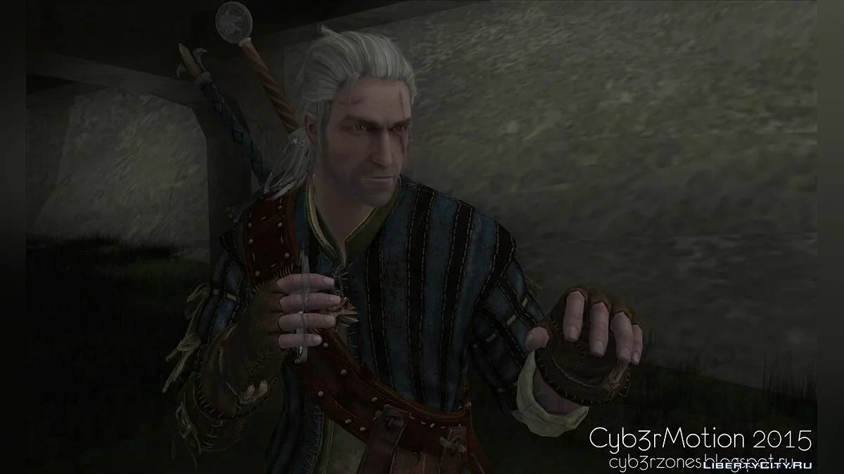 Геральт(The Witcher) / GTA San Andreas