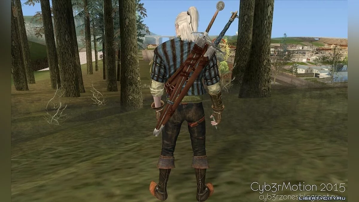 Геральт(The Witcher) / GTA San Andreas