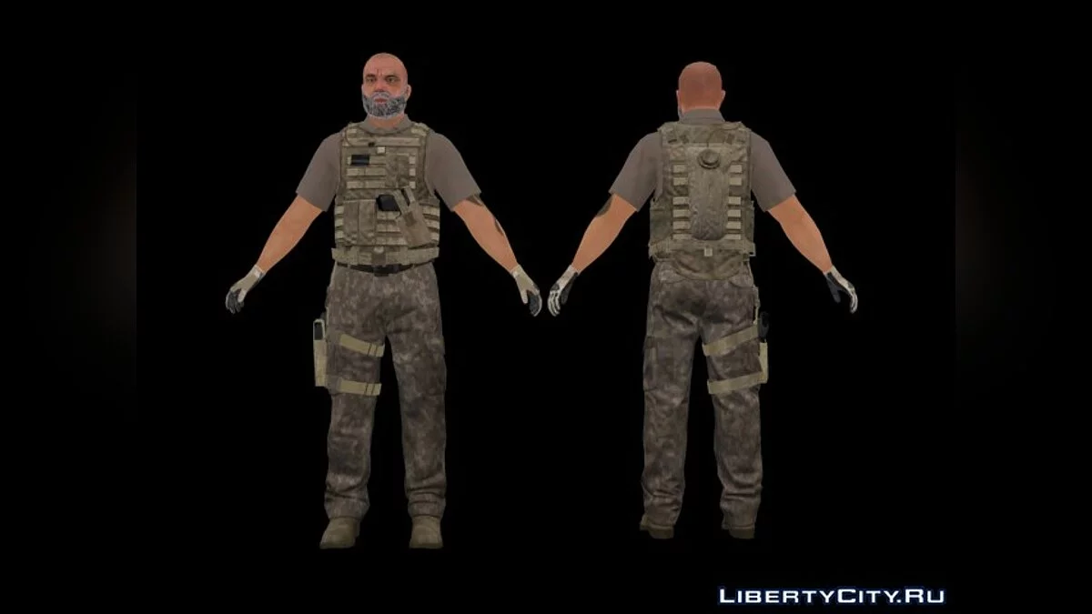 [GTA5]Скіни армії Black Ops / GTA San Andreas