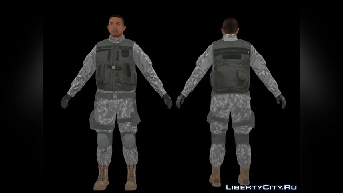 [GTA5]Скіни армії Black Ops / GTA San Andreas