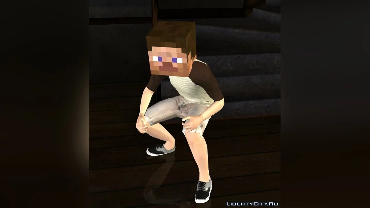 Minecraft Boy / GTA San Andreas