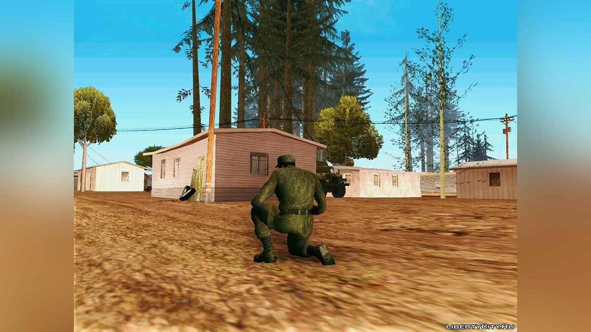 Private Soldier of the Modern Russian Army / GTA San Andreas
