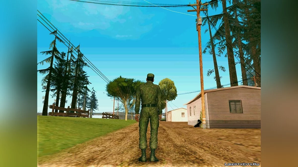 Private Soldier of the Modern Russian Army / GTA San Andreas
