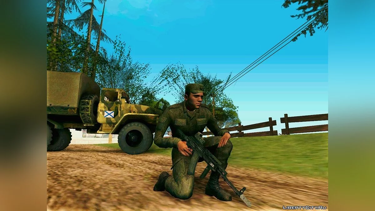 Private Soldier of the Modern Russian Army / GTA San Andreas