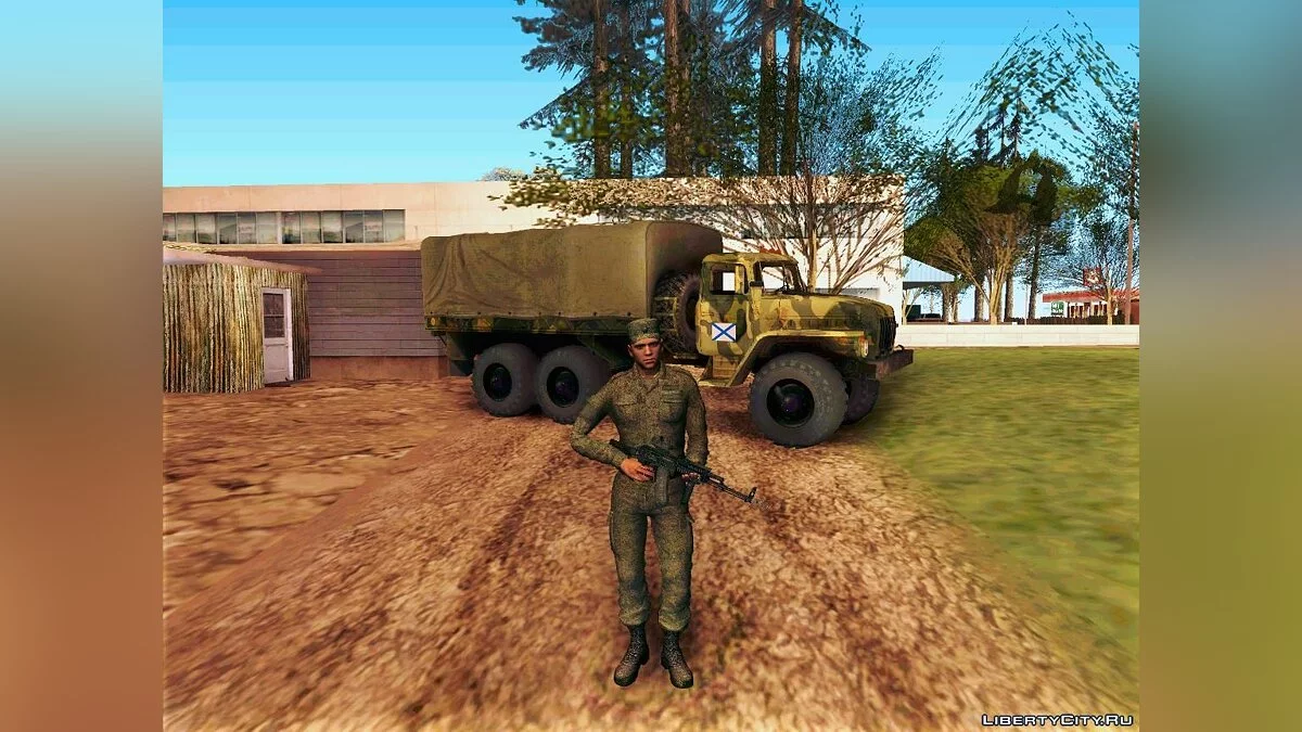 Private Soldier of the Modern Russian Army / GTA San Andreas