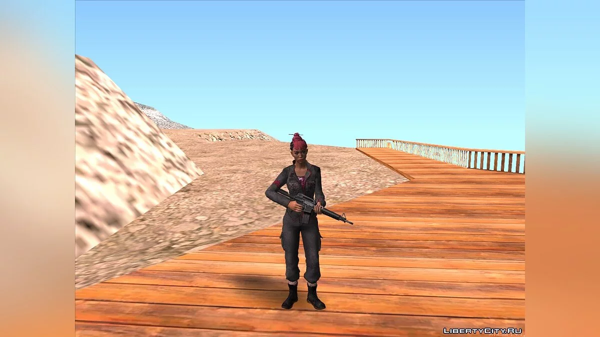 Юма з Far Cry 4 / GTA San Andreas