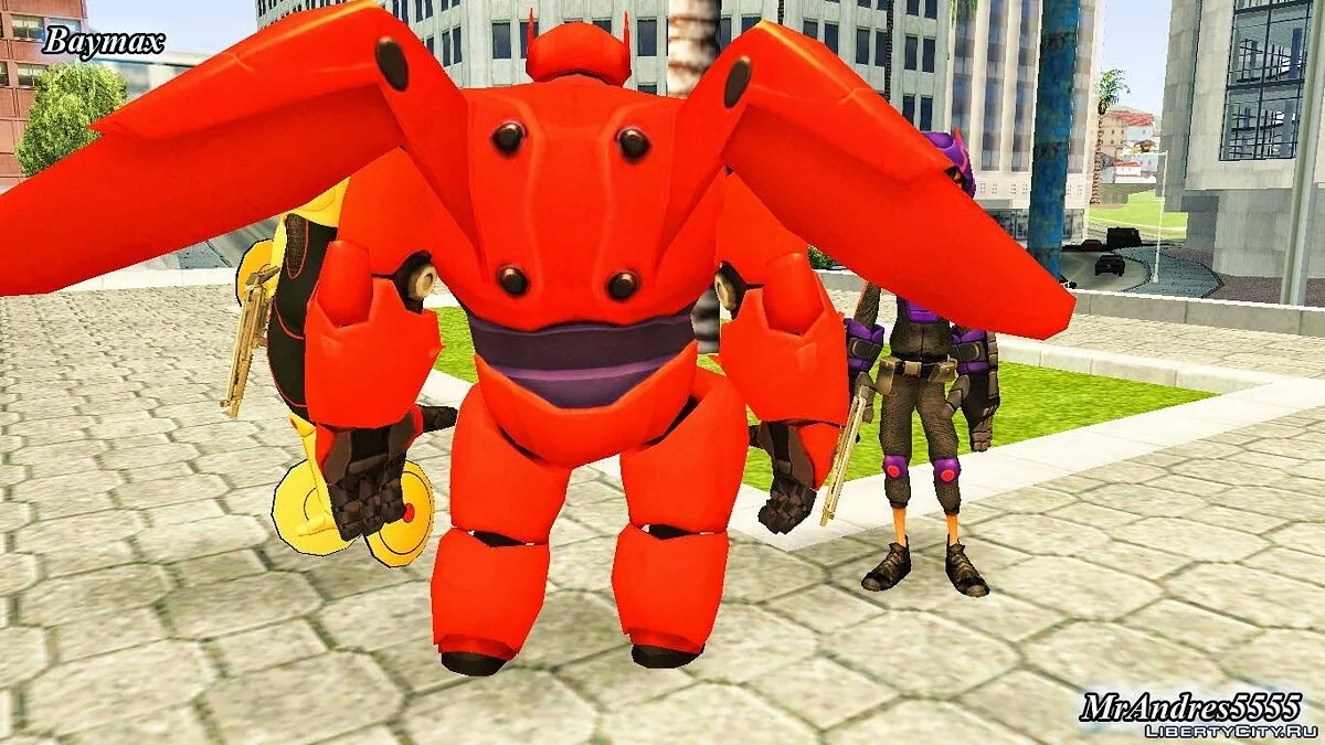 Baymax Armored Big Hero 6 / GTA San Andreas