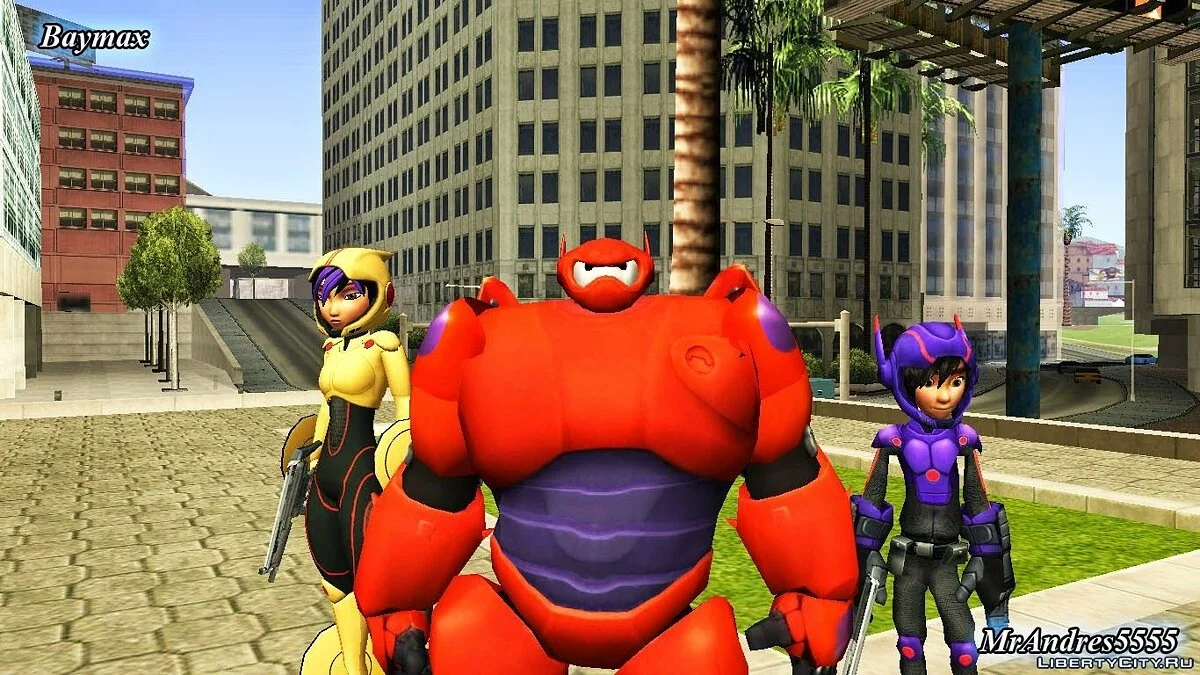 Baymax Armored Big Hero 6 / GTA San Andreas