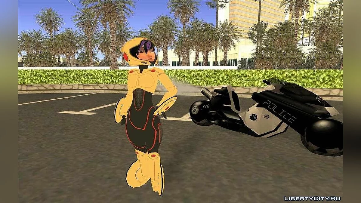 Gogo Tomago Big Hero 6 / GTA San Andreas