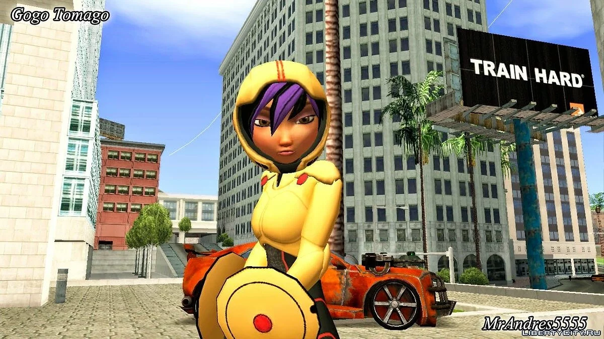 Gogo Tomago Big Hero 6 / GTA San Andreas