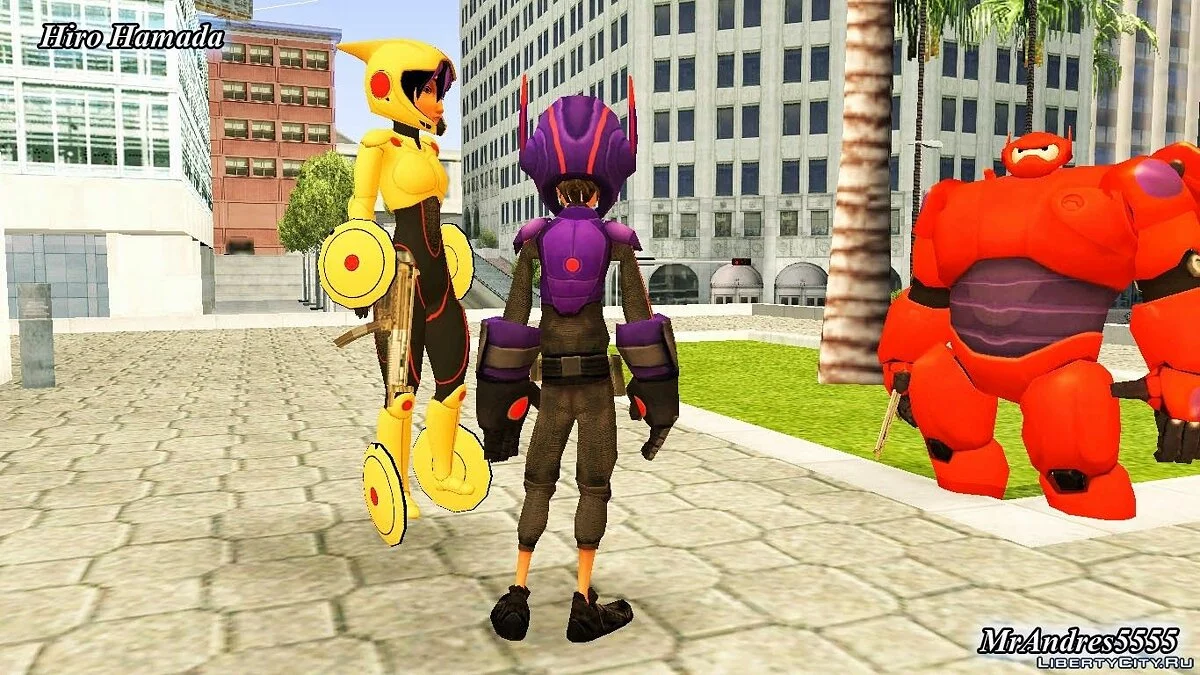 Хіро Хамада Великий Герой 6 / GTA San Andreas