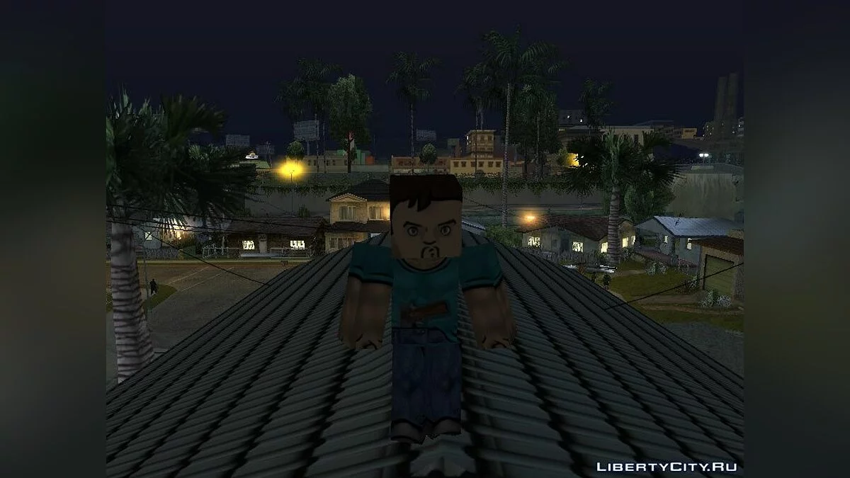 Minecraft HD Skin Pack / GTA San Andreas