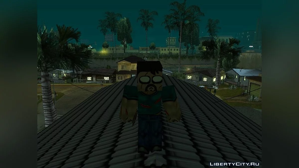 Minecraft HD Skin Pack / GTA San Andreas