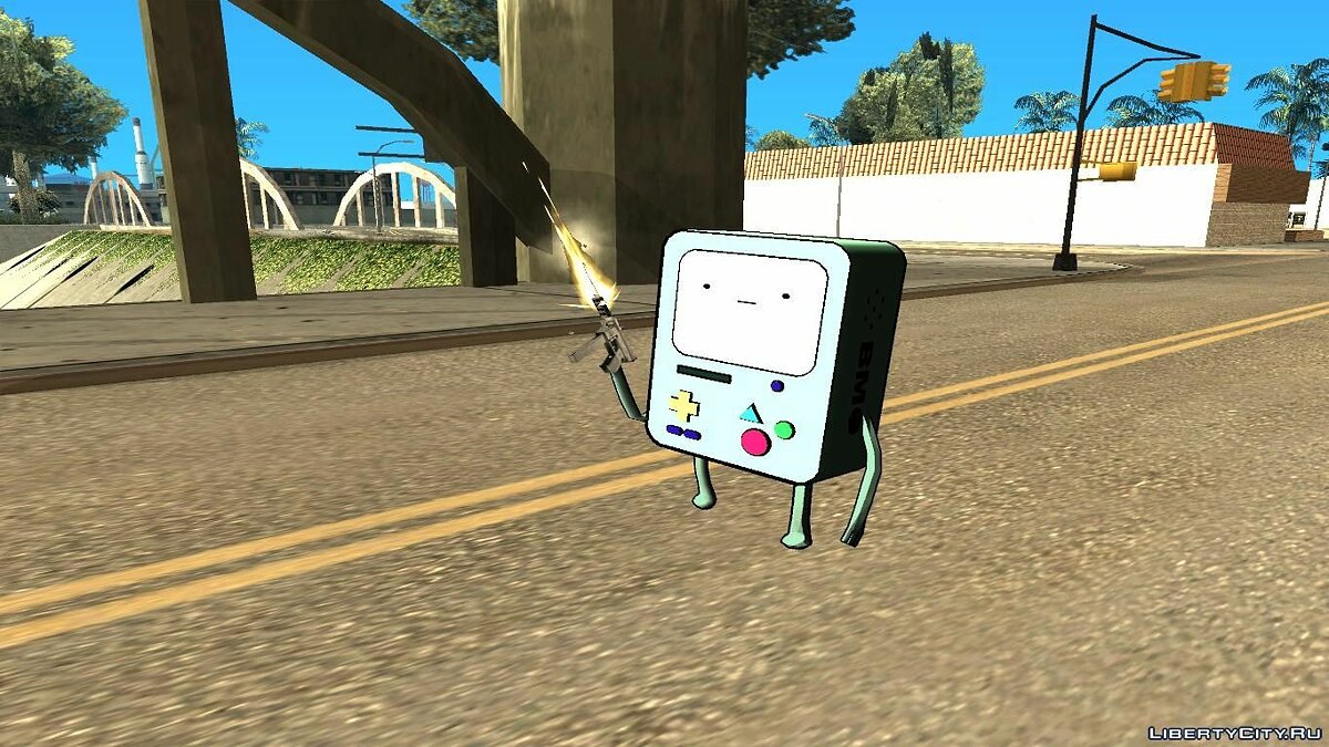 Download BMO - Adventure Time v1.0 for GTA San Andreas