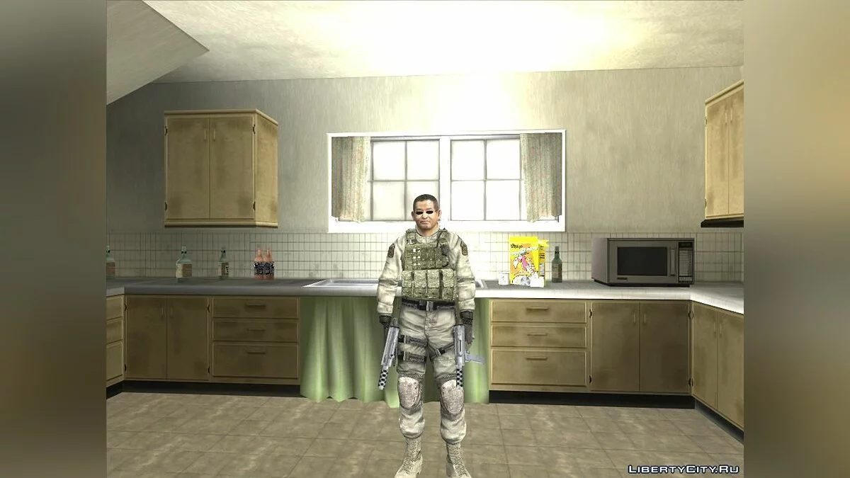 生化危机5中的“德尔塔”小队 / GTA San Andreas