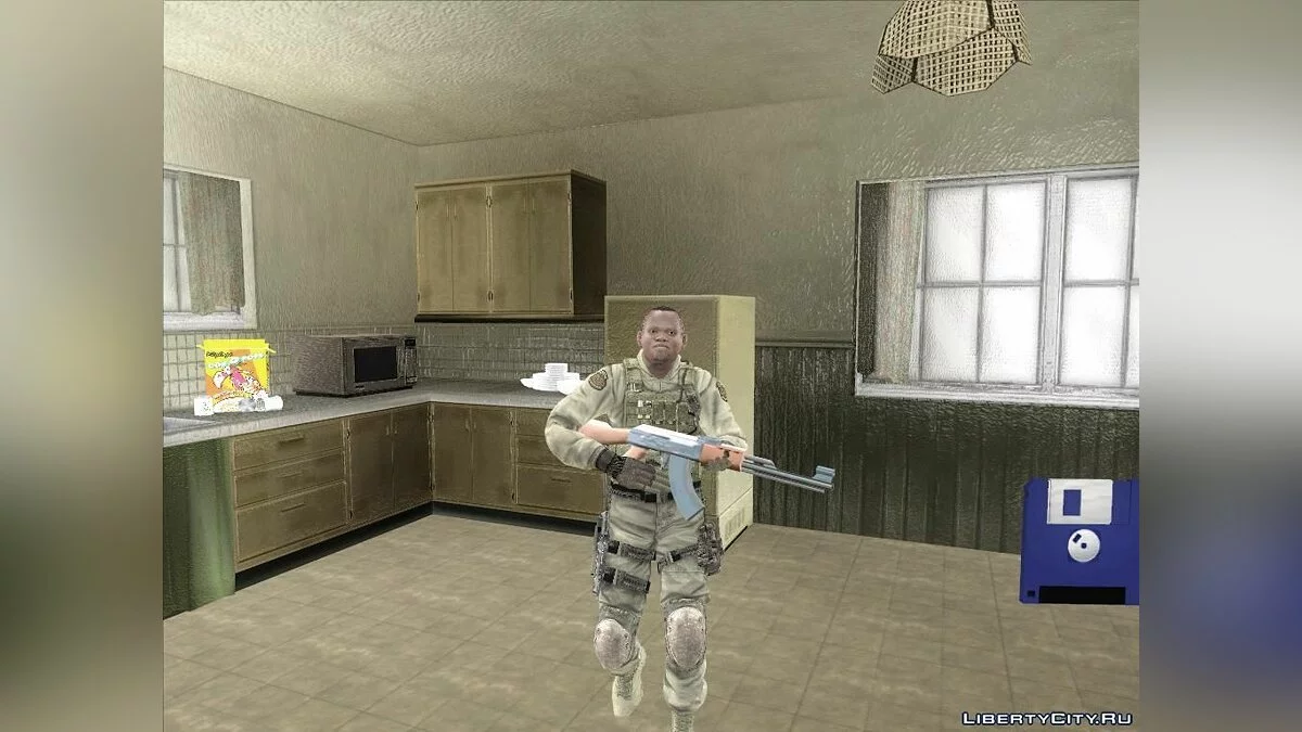 生化危机5中的“德尔塔”小队 / GTA San Andreas