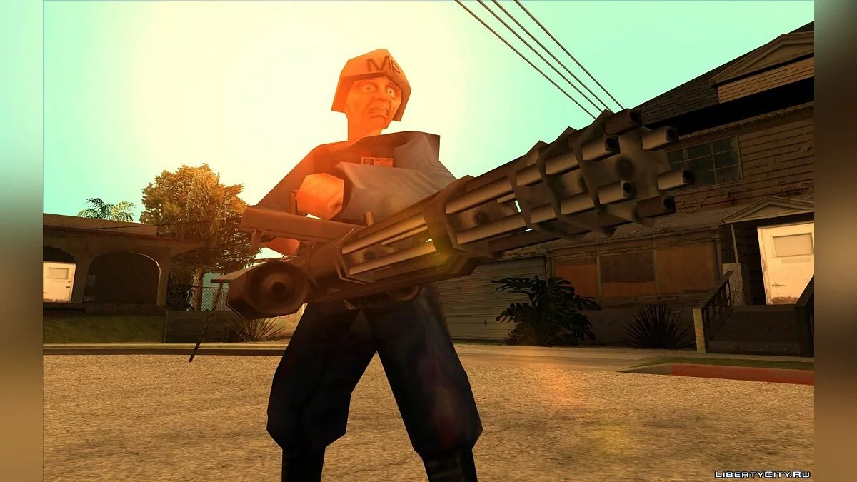 Барні з Half-Life Alpha / GTA San Andreas