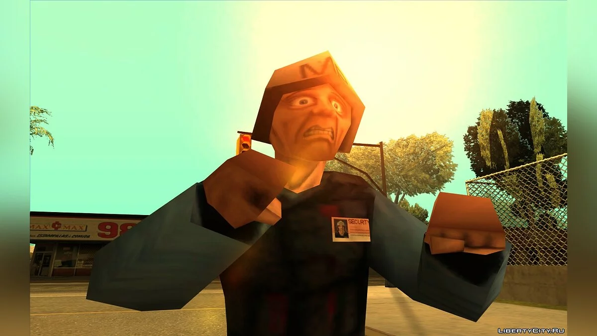 Барні з Half-Life Alpha / GTA San Andreas