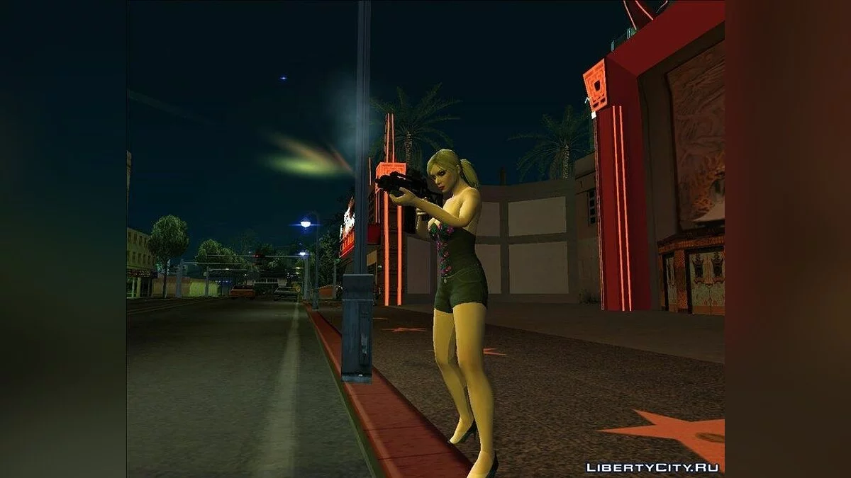 Жіночі скіни з GTA V Online / GTA San Andreas