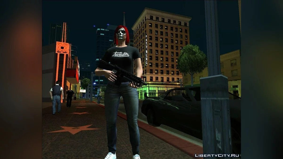 Жіночі скіни з GTA V Online / GTA San Andreas