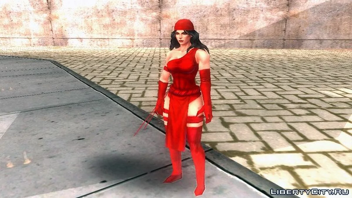 Marvel Future Fight - Електра / GTA San Andreas