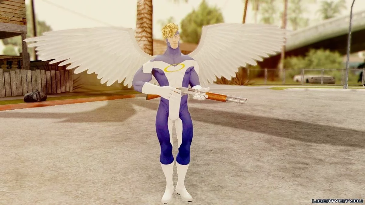 Marvel Heroes Angel / GTA San Andreas