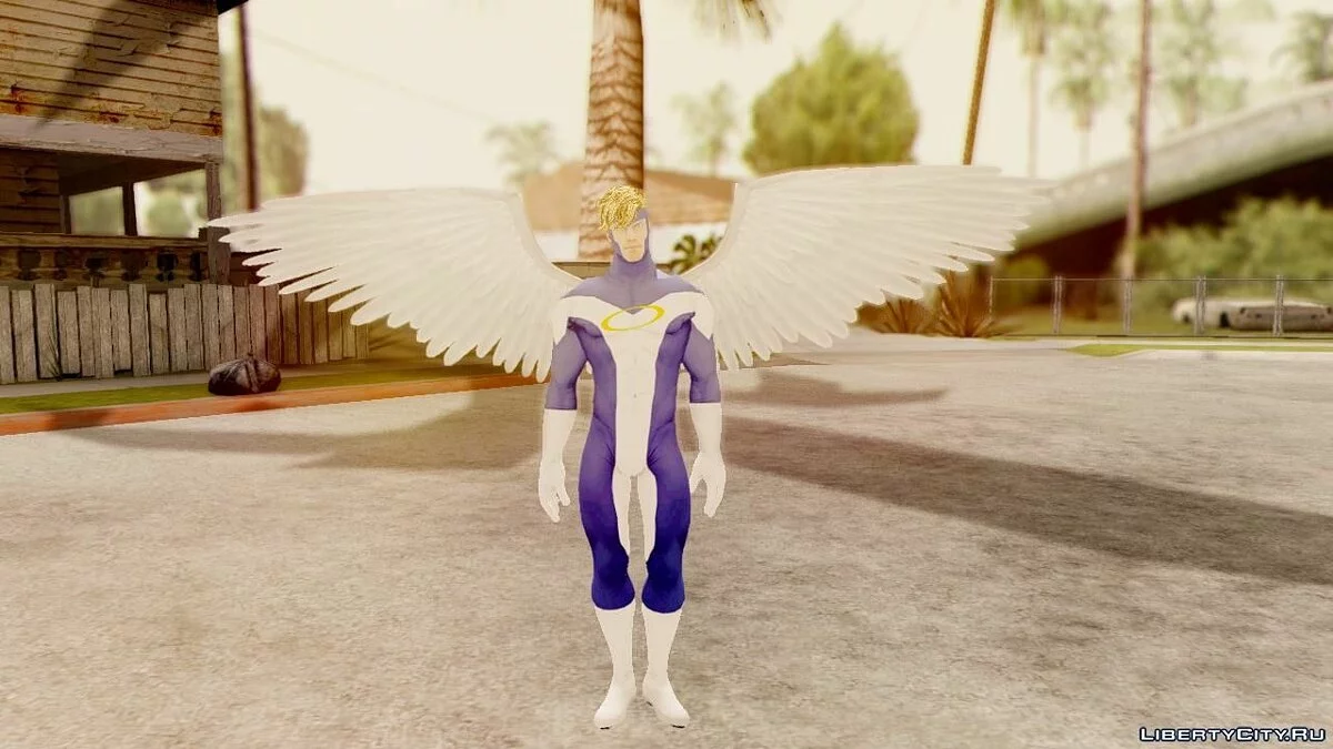 Marvel Heroes Angel / GTA San Andreas