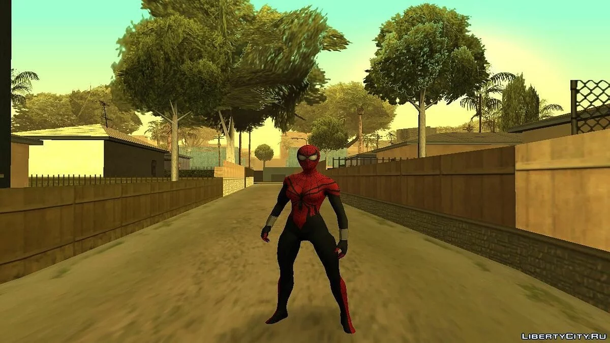 Marvel Heroes Spider-girl / GTA San Andreas
