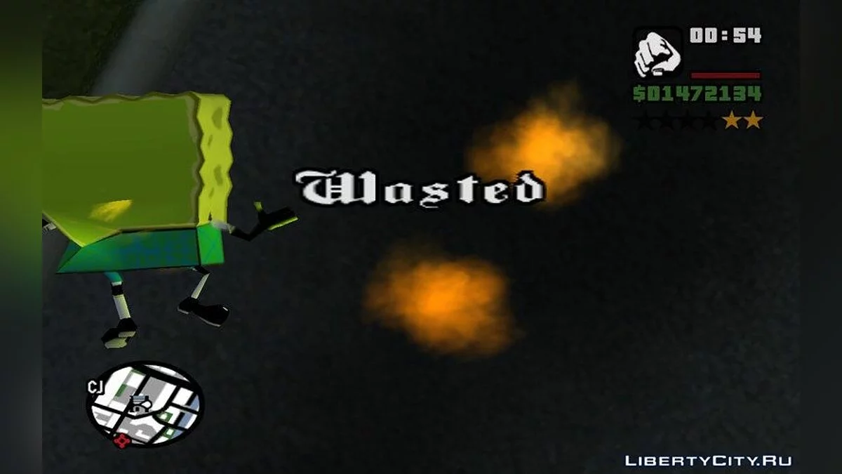 Spongeman / GTA San Andreas