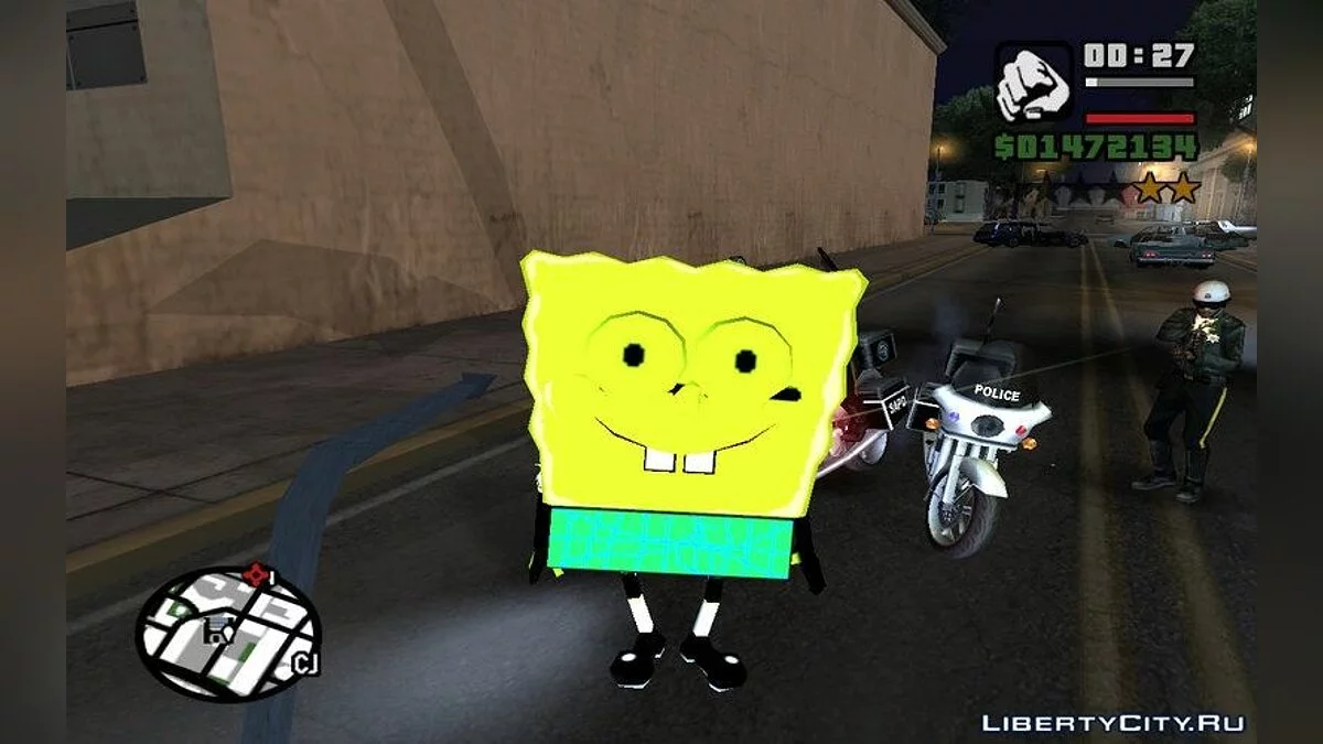 Spongeman / GTA San Andreas