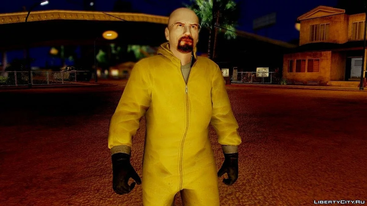 Walter White Breaking Bad Chem Suit / GTA San Andreas