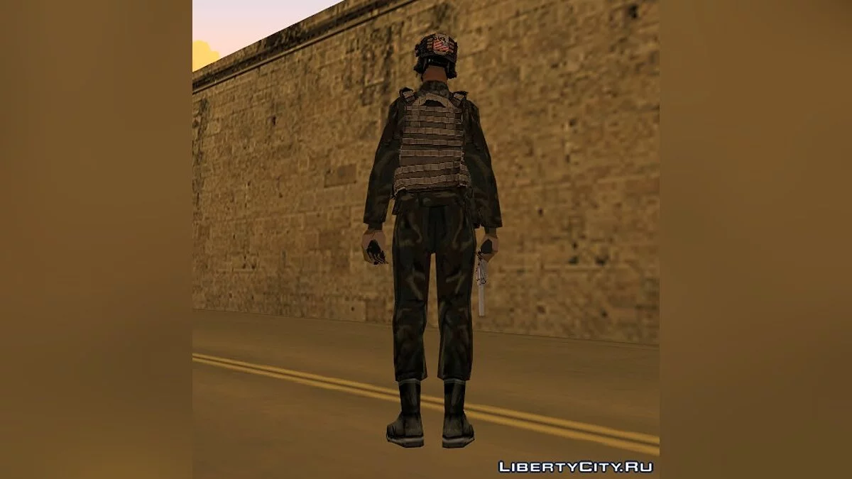 Army Soldier with armor / GTA San Andreas