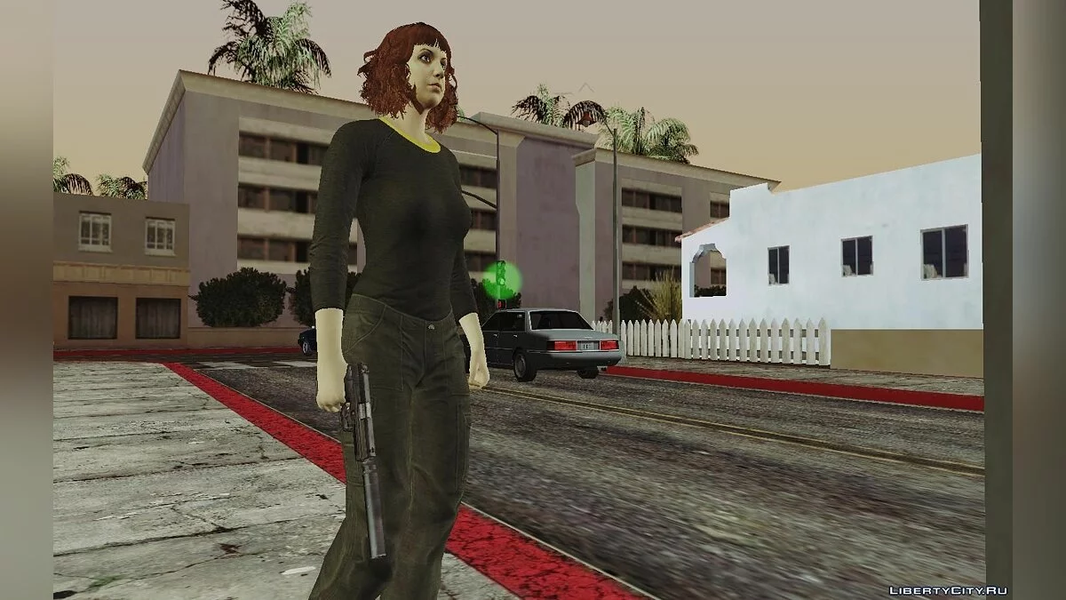 GTA Online - Custom Girl (Lowriders DLC Clothes) / GTA San Andreas