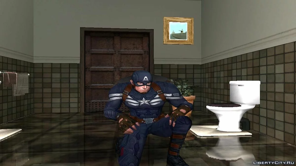 Marvel Future Fight - Captain America (Le Soldat de l'Hiver) / GTA San Andreas