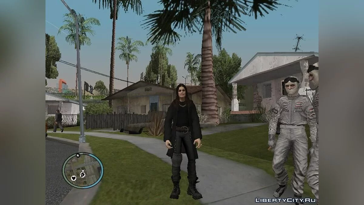 Skin Ozzy Osbourne (Black Sabbath) / GTA San Andreas