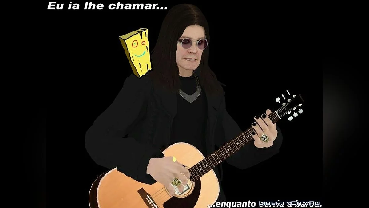 Skin Ozzy Osbourne (Black Sabbath) / GTA San Andreas