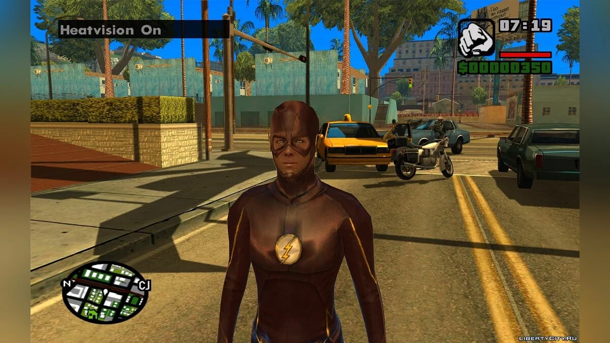 Пак скінів Флеша CW / GTA San Andreas