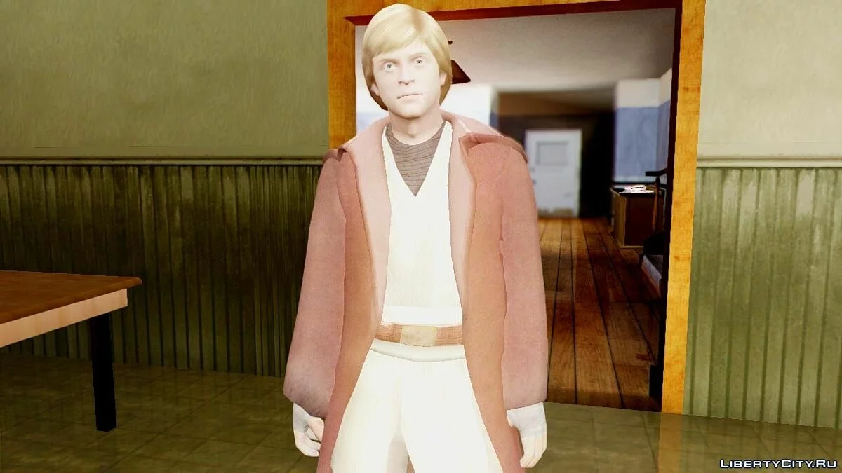 Paquete de Luke Skywalker de Star Wars The Force Unleashed / GTA San Andreas
