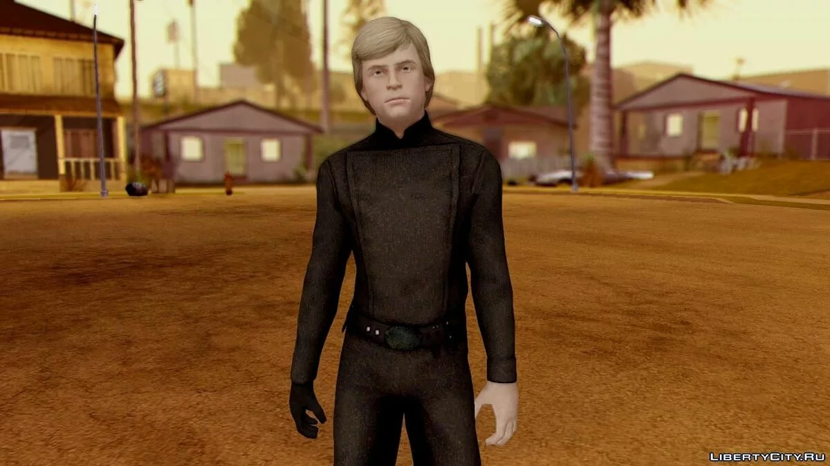 Paquete de Luke Skywalker de Star Wars The Force Unleashed / GTA San Andreas