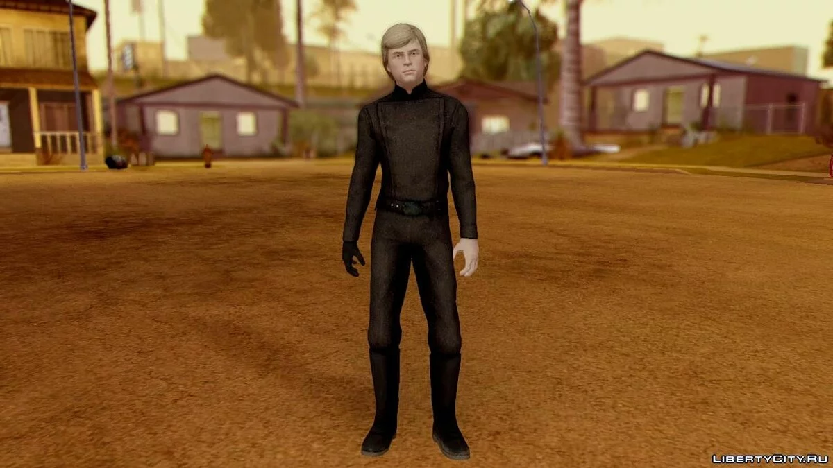 Paquete de Luke Skywalker de Star Wars The Force Unleashed / GTA San Andreas